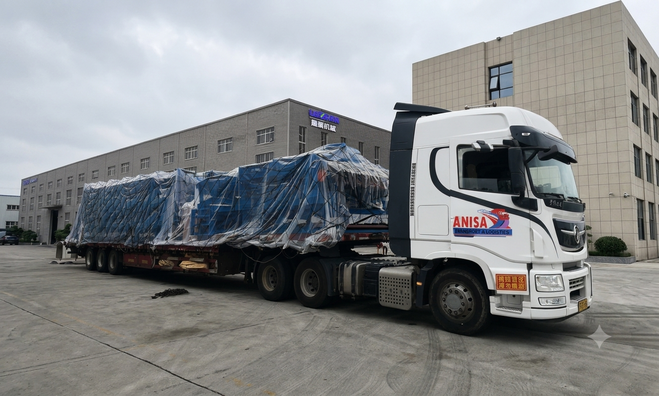 flat Bed trailer truck